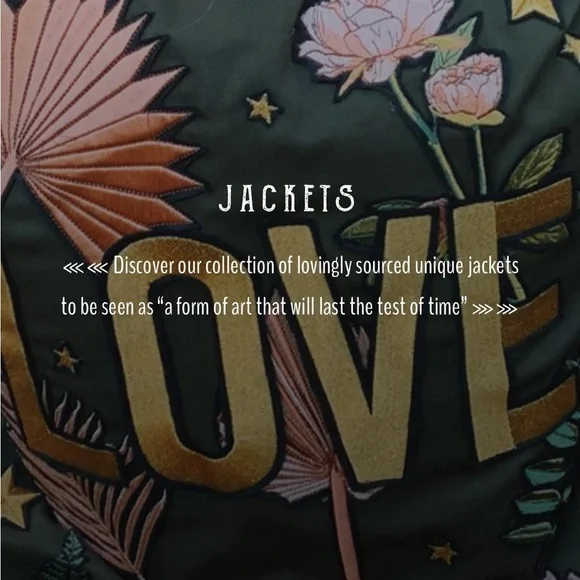 Denim and Bone Mary and Roses patch and embroidered one of a kind Levi Jacket - Picture 15 of 15